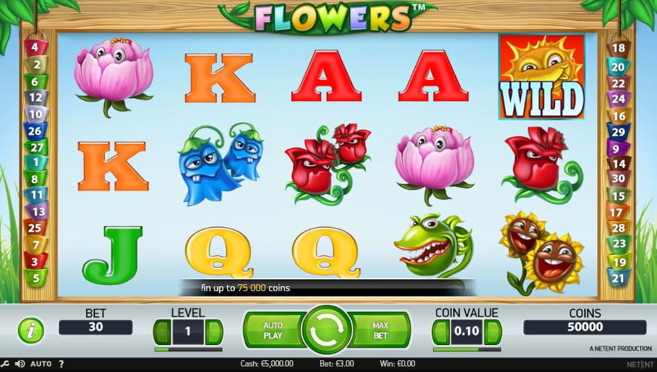 Flowers Spielautomat