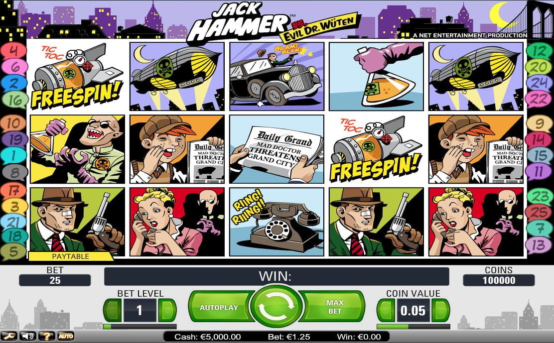 Jack Hammer Spielautomat