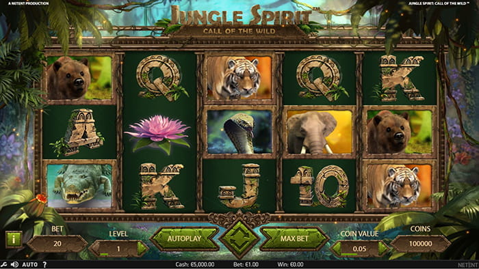 Jungle Spirit Spielautomat