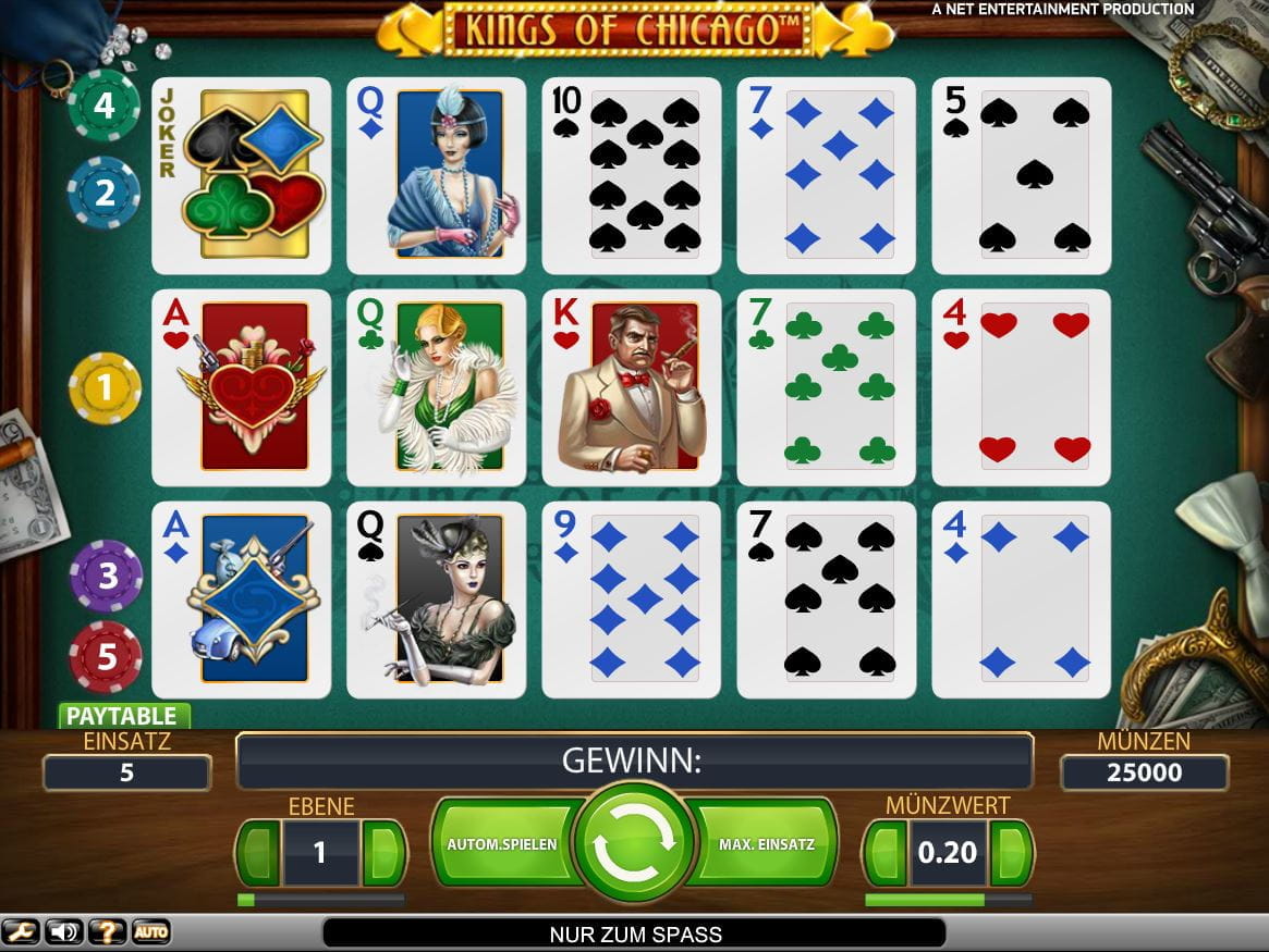 Kings of Chicago Spielautomat