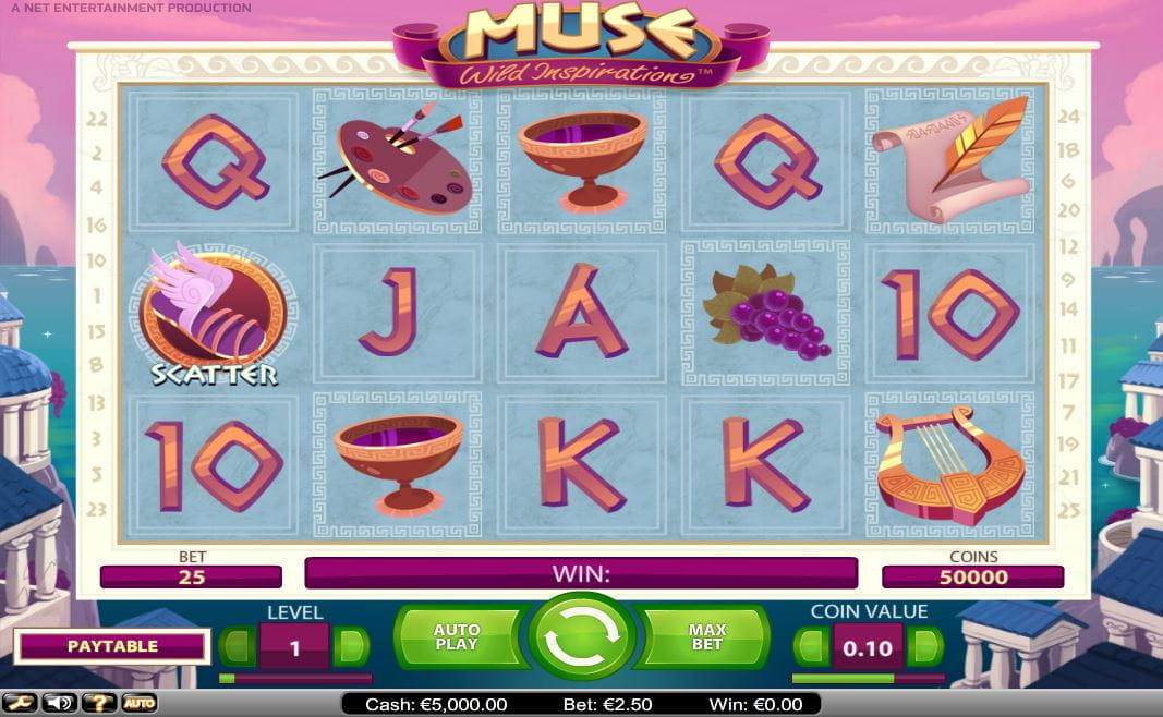 Muse Wild Inspiration Spielautomat