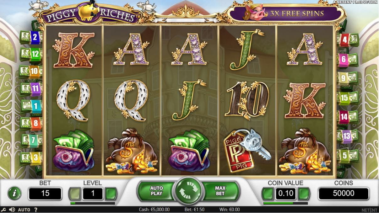 Piggy Riches Spielautomat