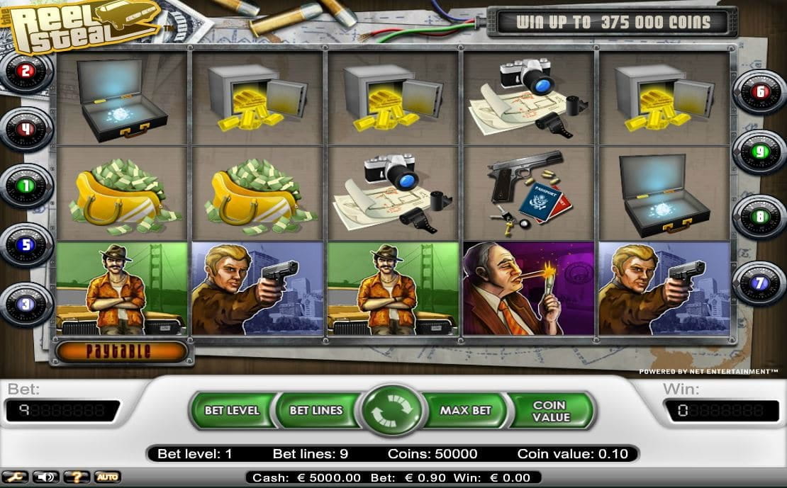 Reel Steal Spielautomat