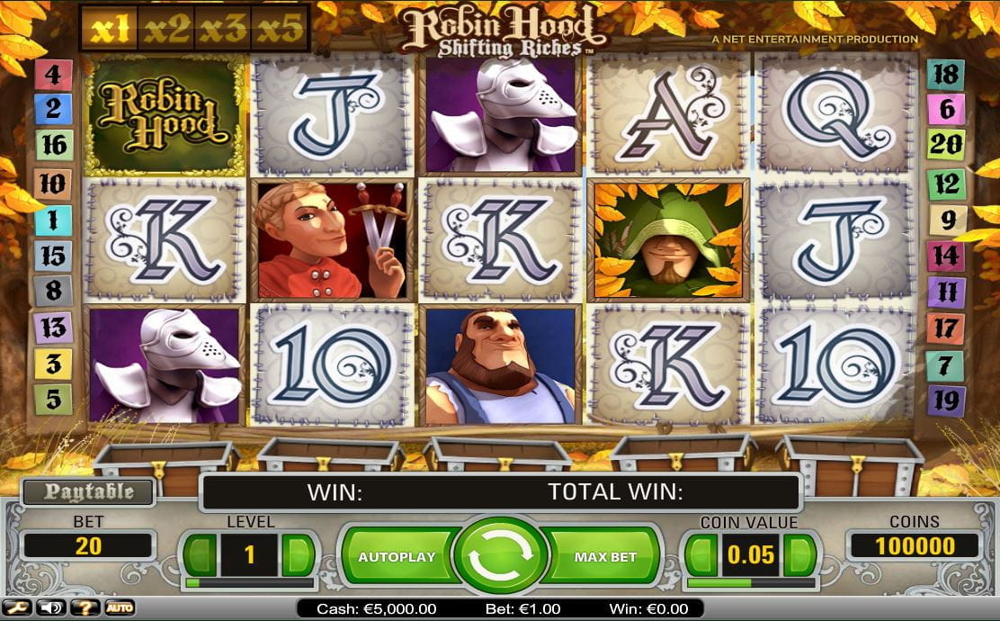 Robin Hood Spielautomat