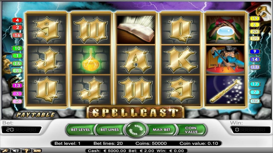 Spellcast Spielautomat