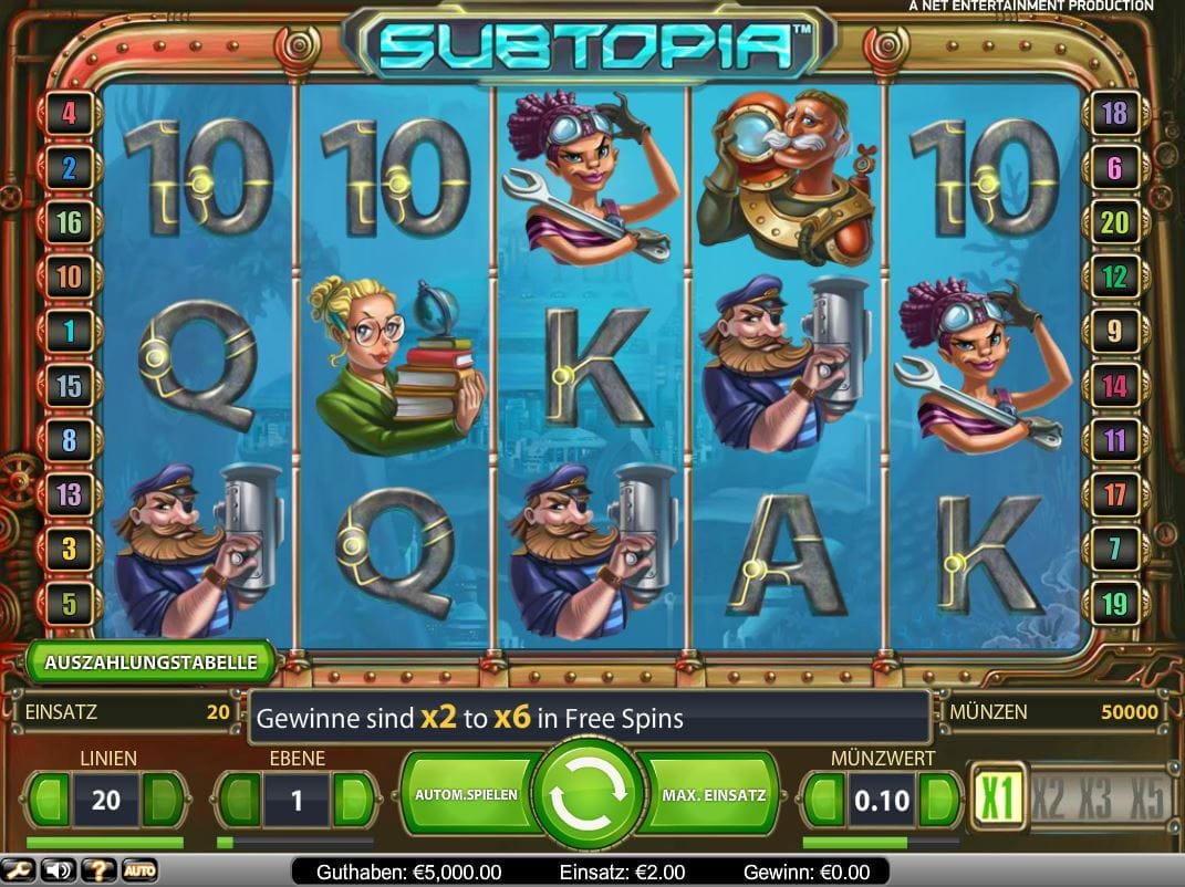 Subtopia Spielautomat