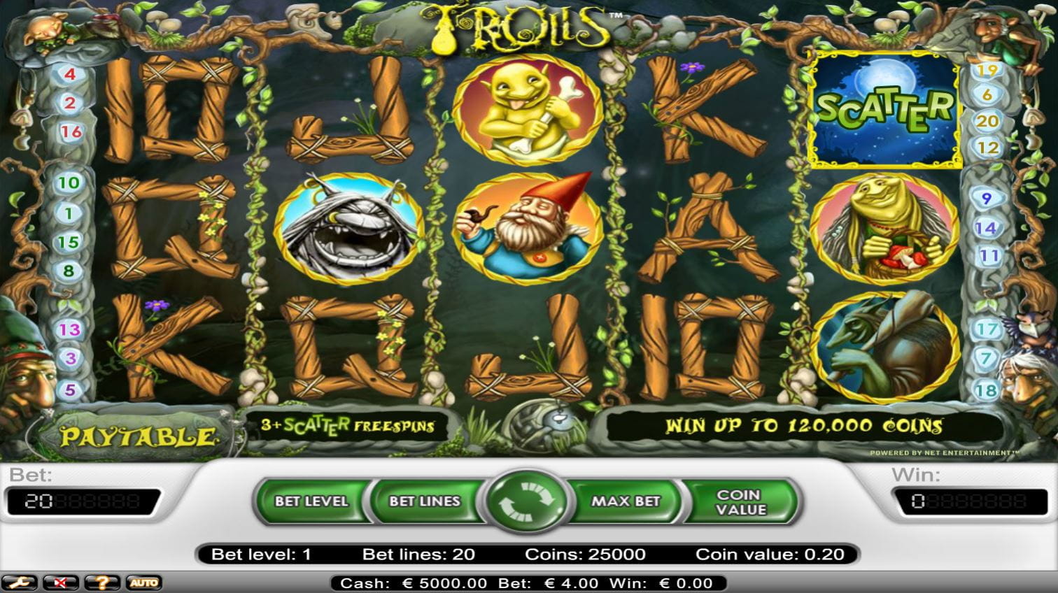Trolls Spielautomat