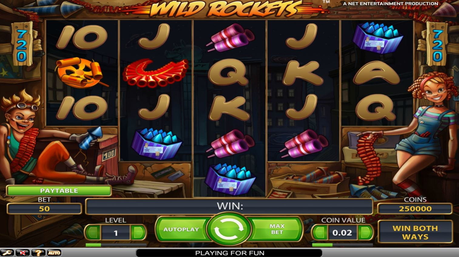Wild Rockets Spielautomat
