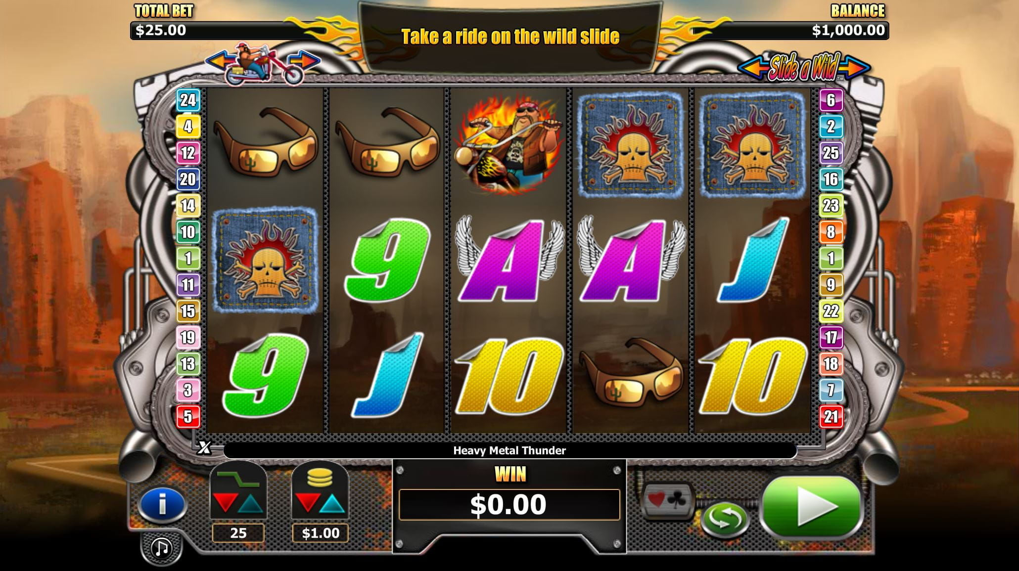 Easy Slider Online Spielautomat