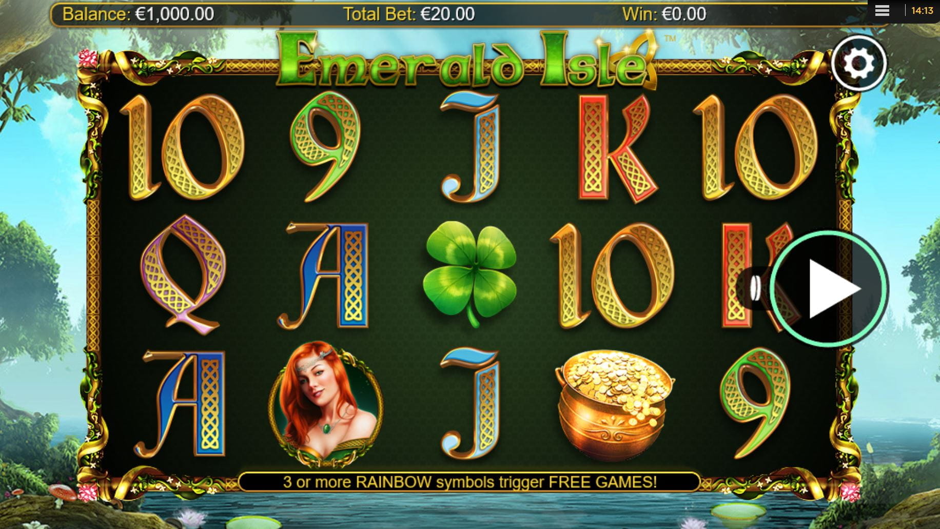 Emerald Isle Online Spielautomat