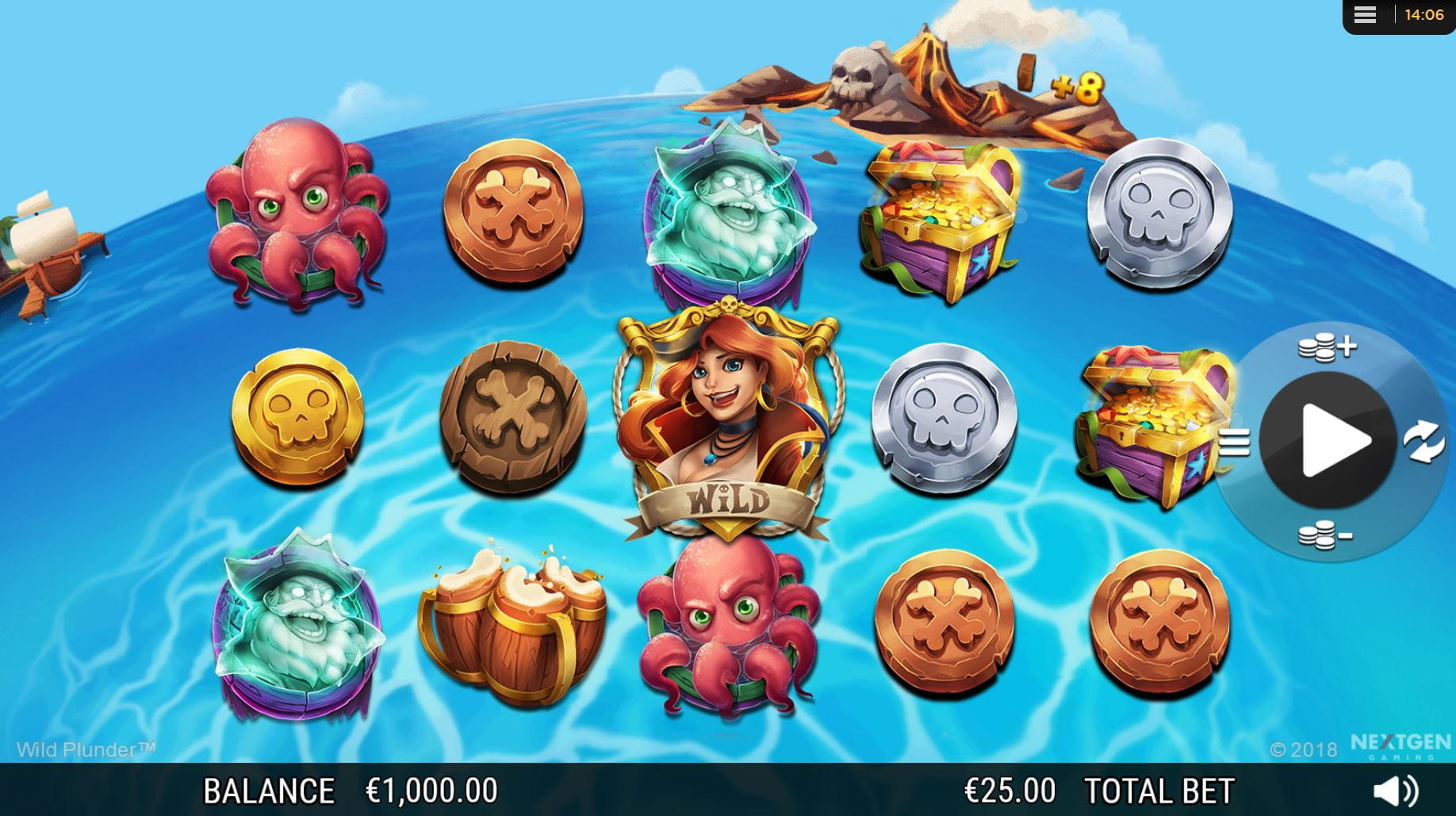 Wild Plunder Online Spielautomat