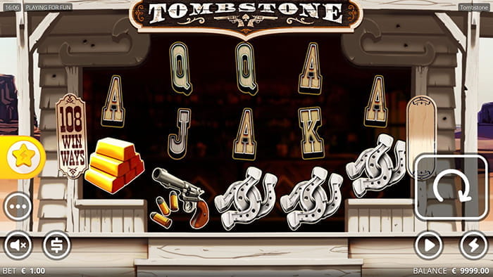 Tombstone Online Spielautomat