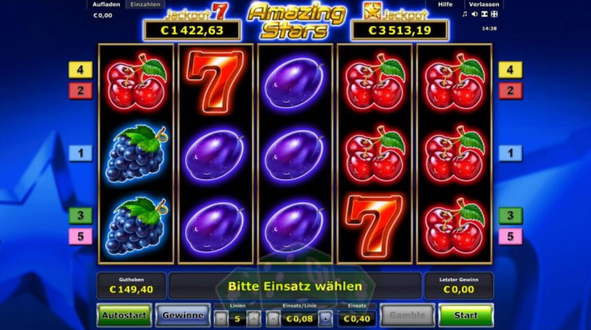 Amazing Stars Spielautomat