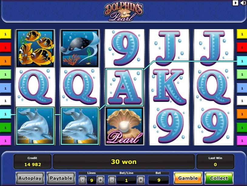 Dolphin´s Pearl Spielautomat