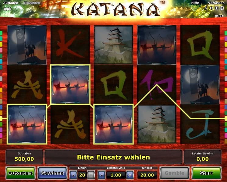 Katana Spielautomat