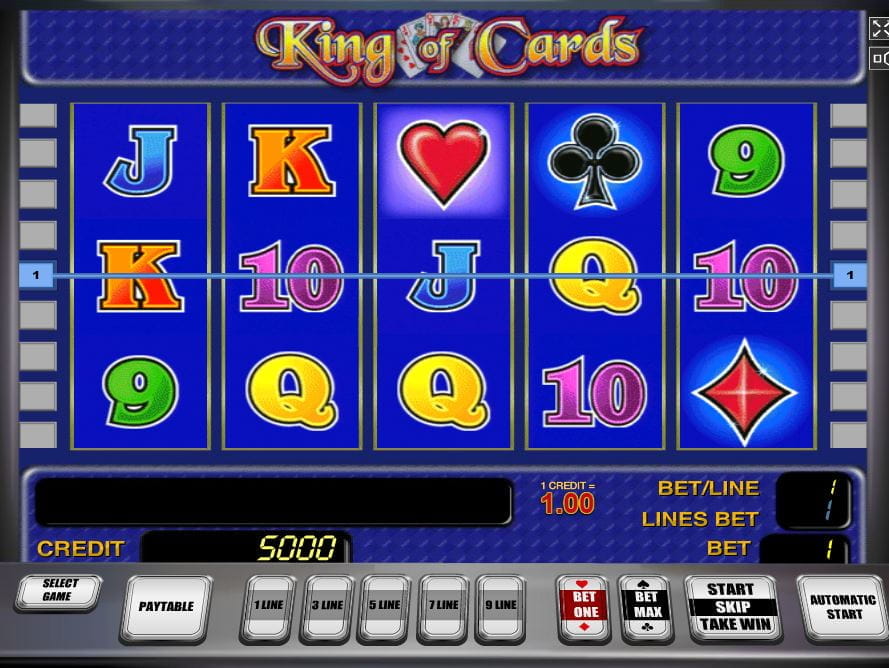 King of Cards Spielautomat