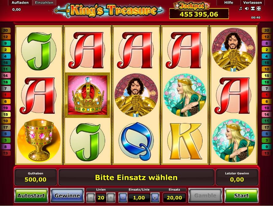 Kings Treasure Spielautomat