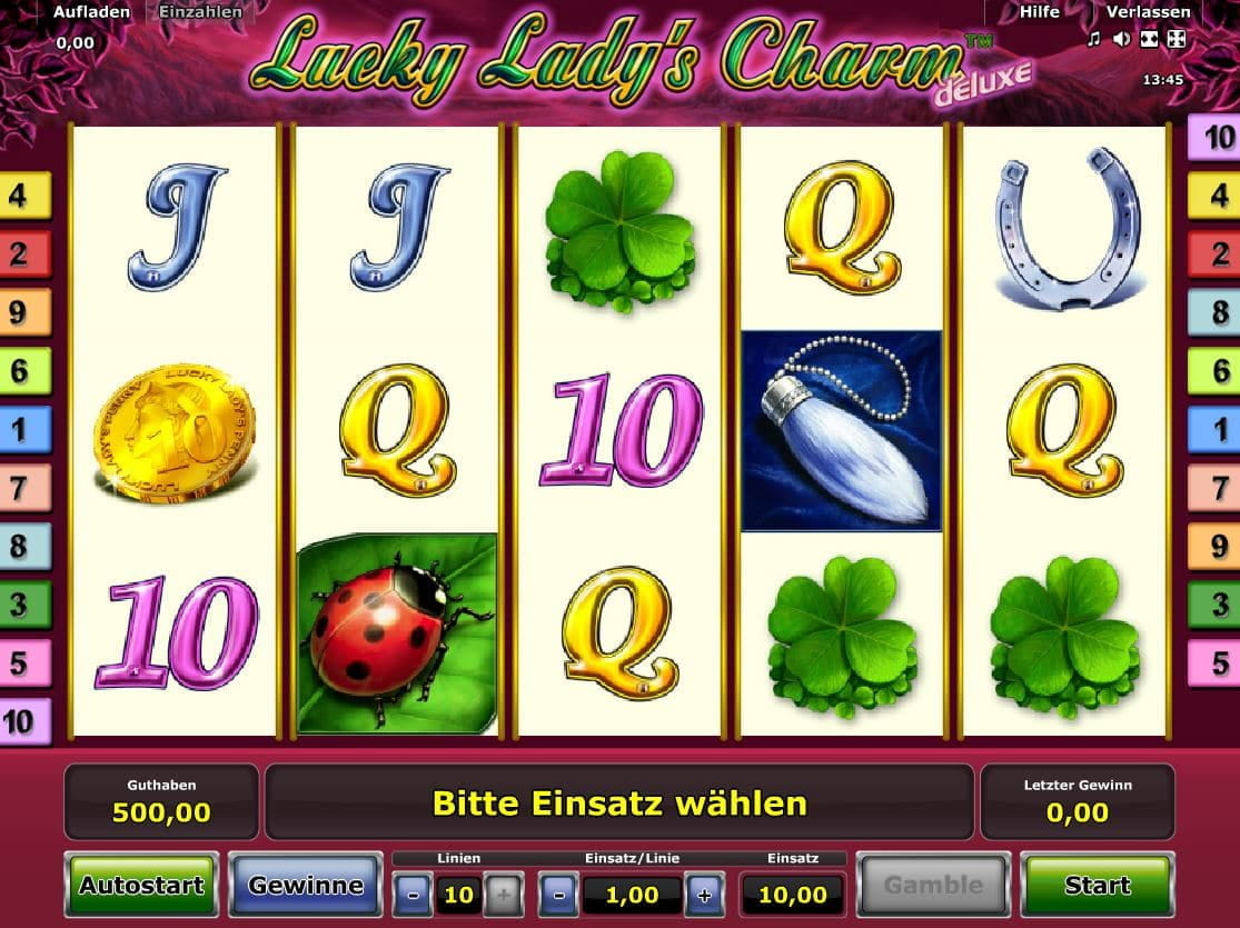 Lucky Lady's Charm Deluxe Spielautomat