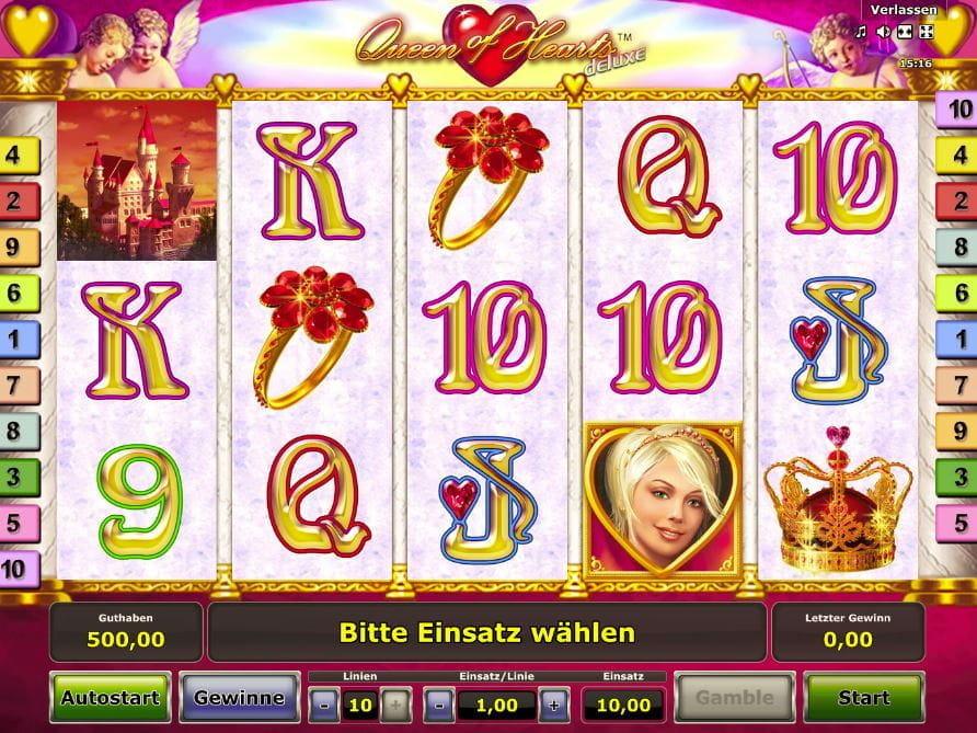 Queen of Hearts Spielautomat