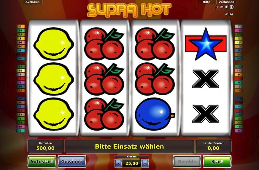 Supra Hot Spielautomat