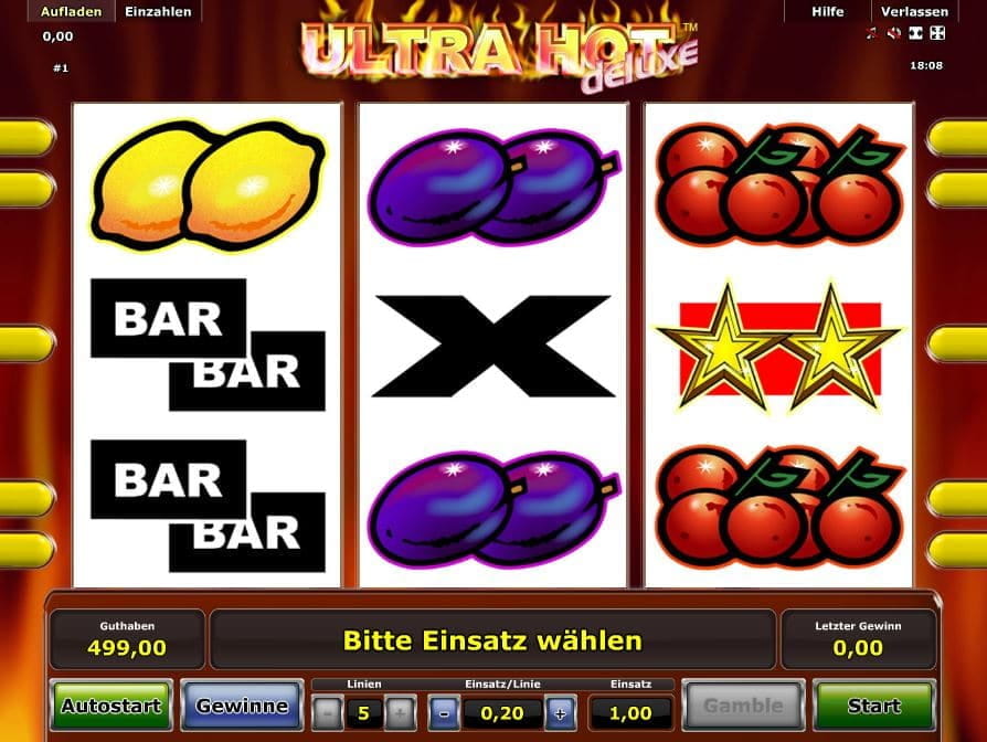 Ultra Hot deluxe Spielautomat