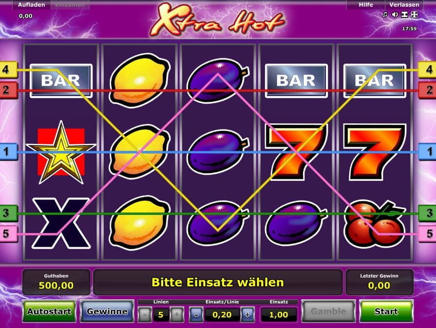 Xtra Hot Spielautomat