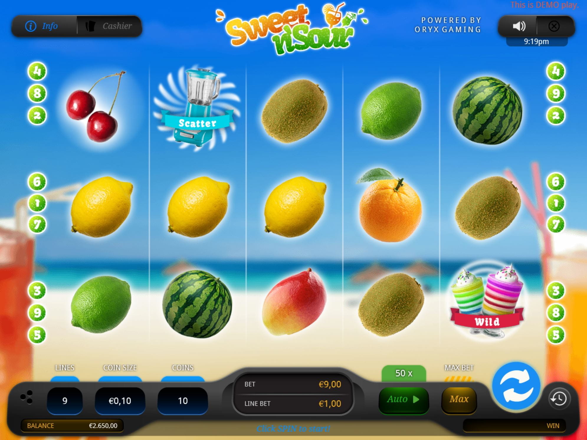 Sweet n Sour Online Spielautomat