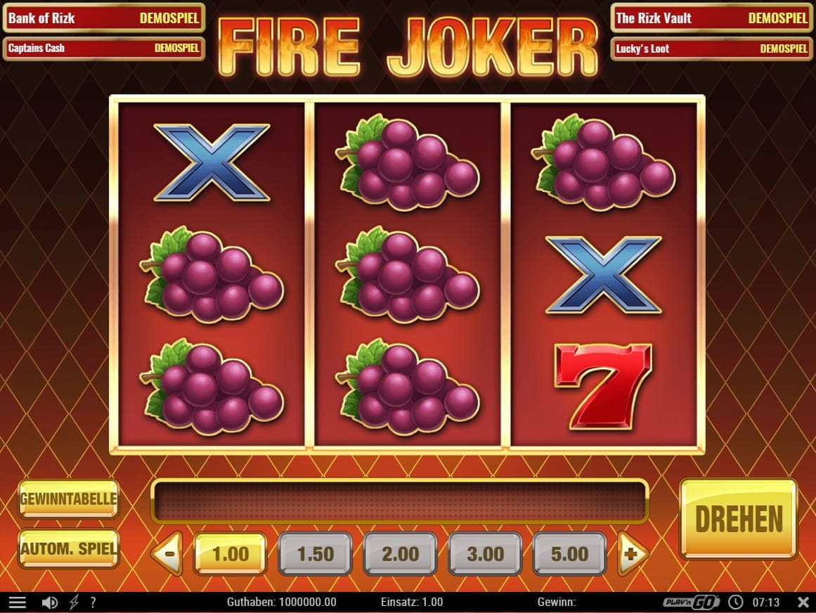 Fire Joker Spielautomat