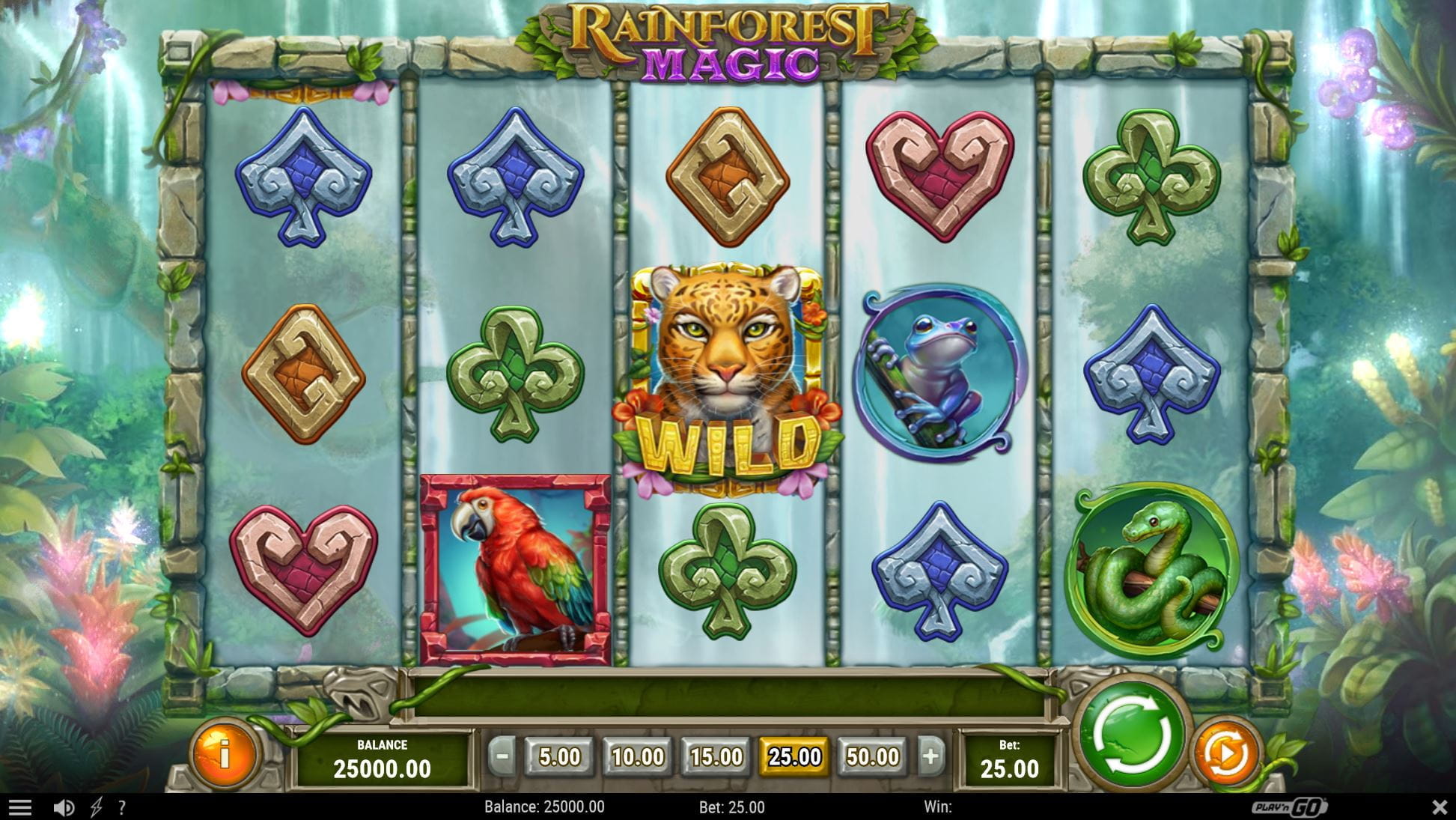 Rainforest Magic Spielautomat