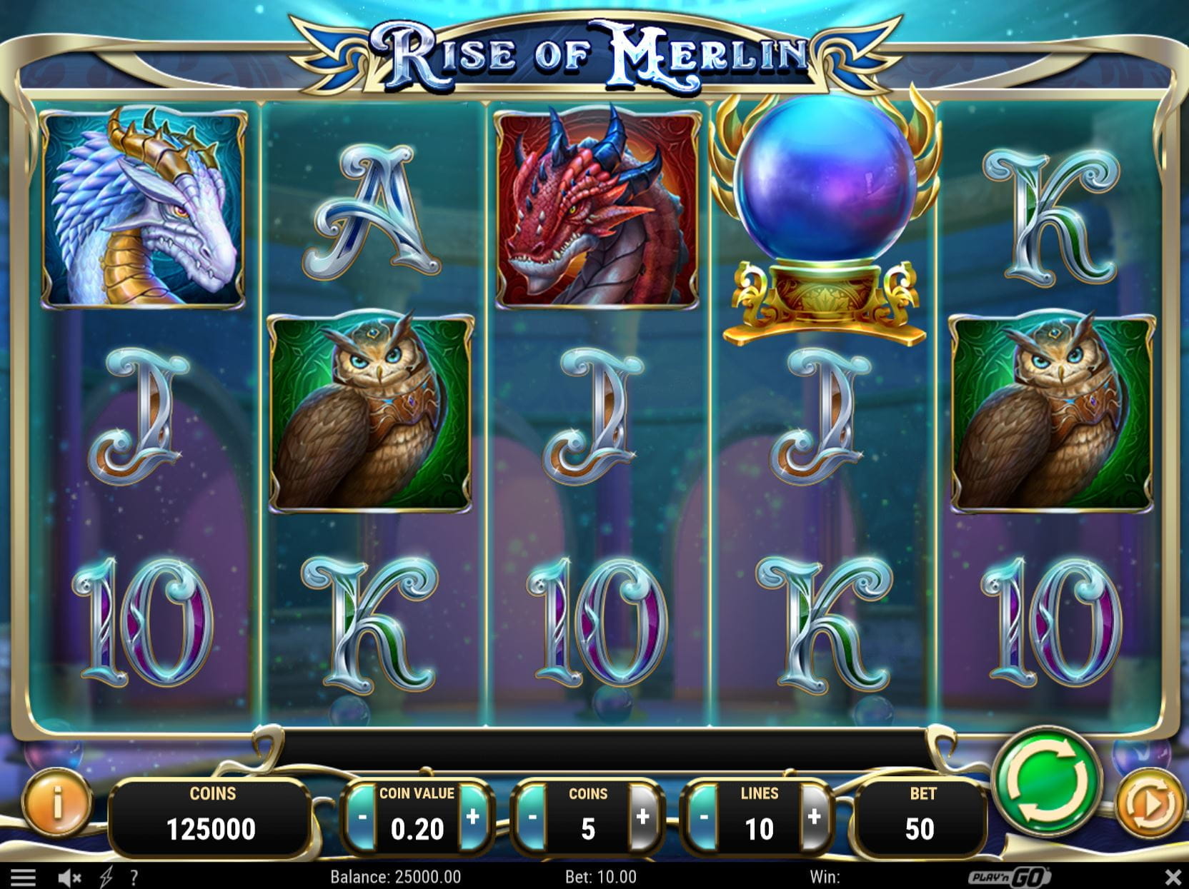 Rise of Merlin Spielautomat