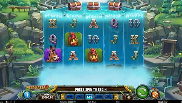 Wild Falls 2 Online Spielautomat