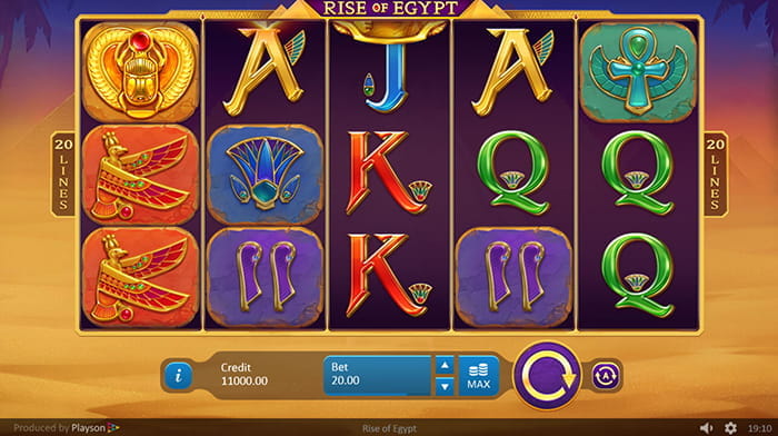 Rise of Egypt Spielautomat