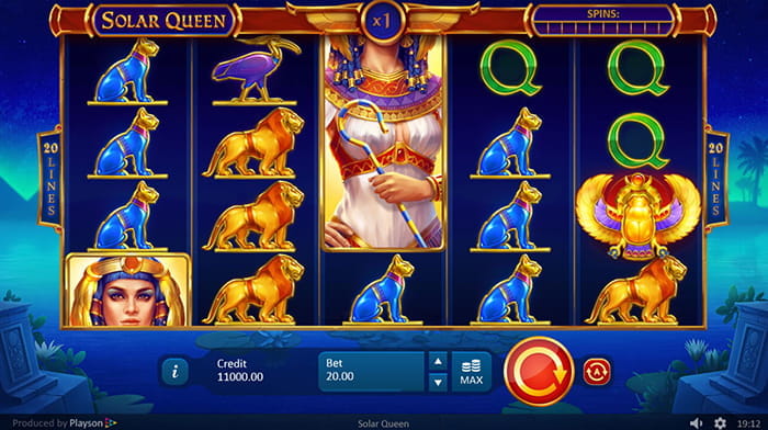 Solar Queen Spielautomat