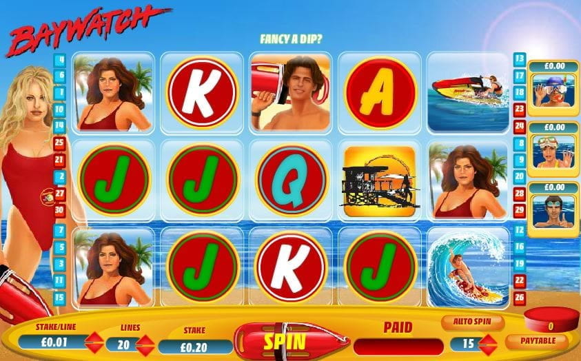 Baywatch Spielautomat