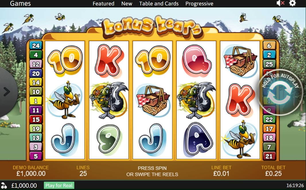 Bonus Bears Spielautomat