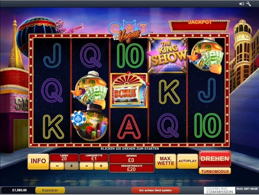 Cat in Vegas Spielautomat