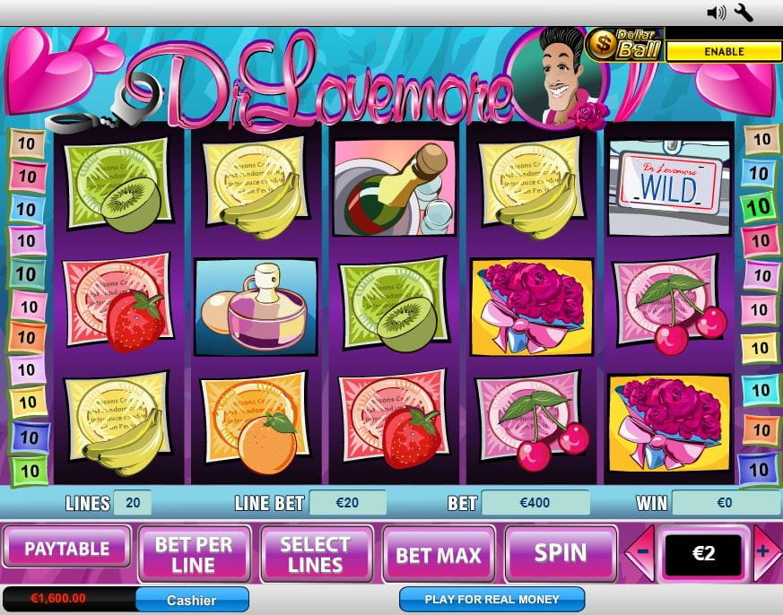 Dr. Lovemore Spielautomat