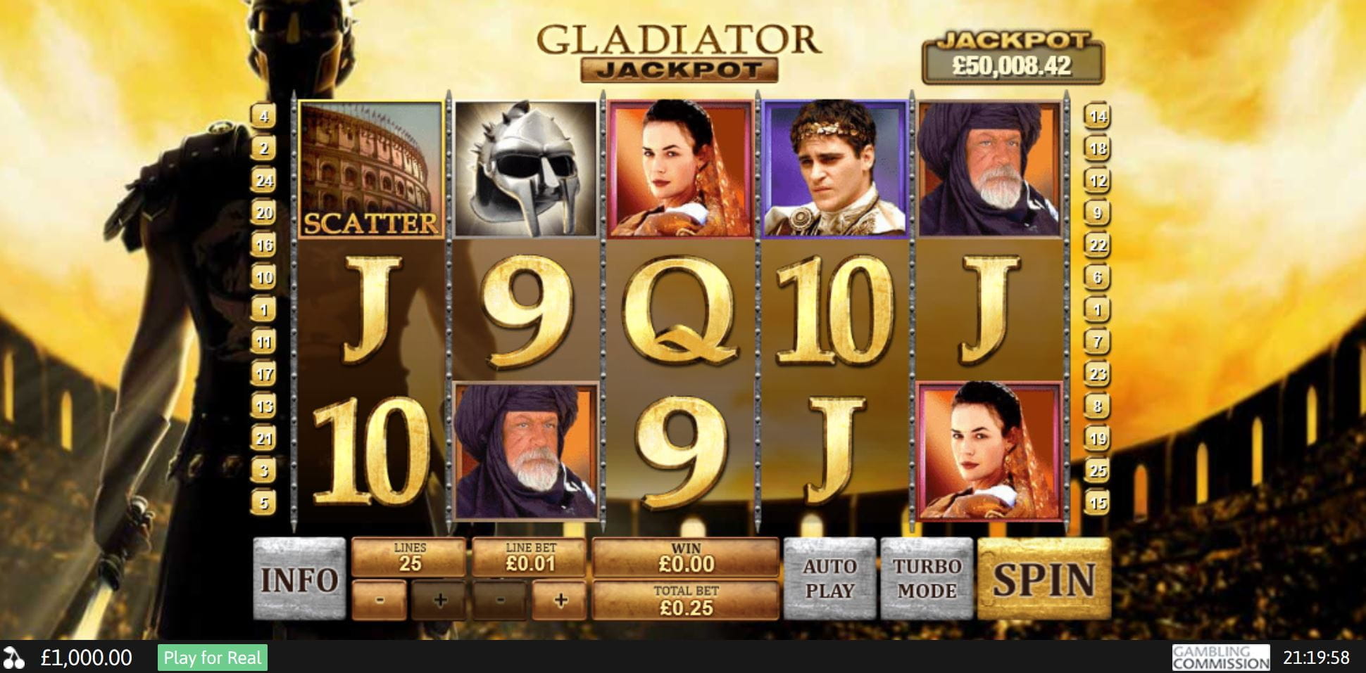 Gladiator Jackpot Spielautomat