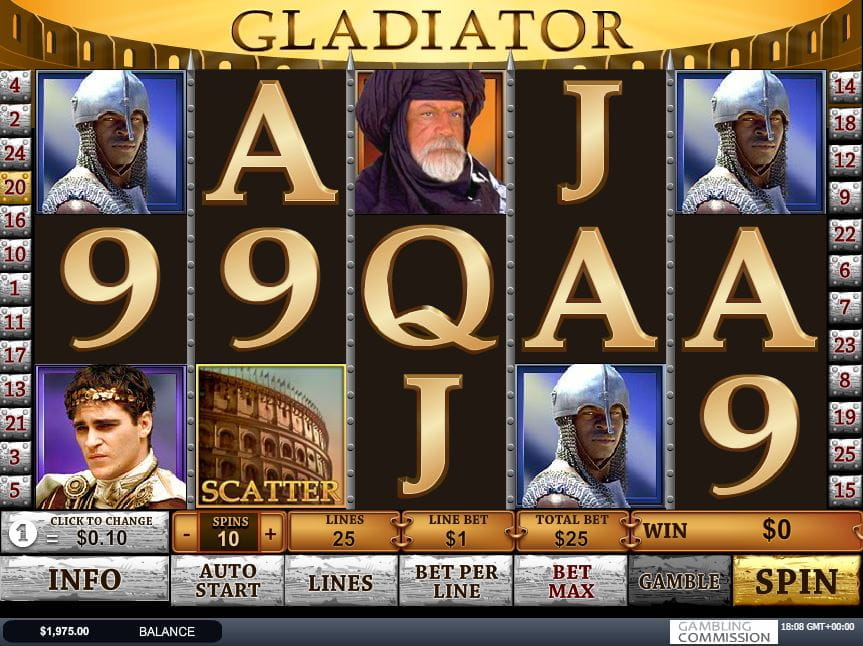Gladiator Spielautomat