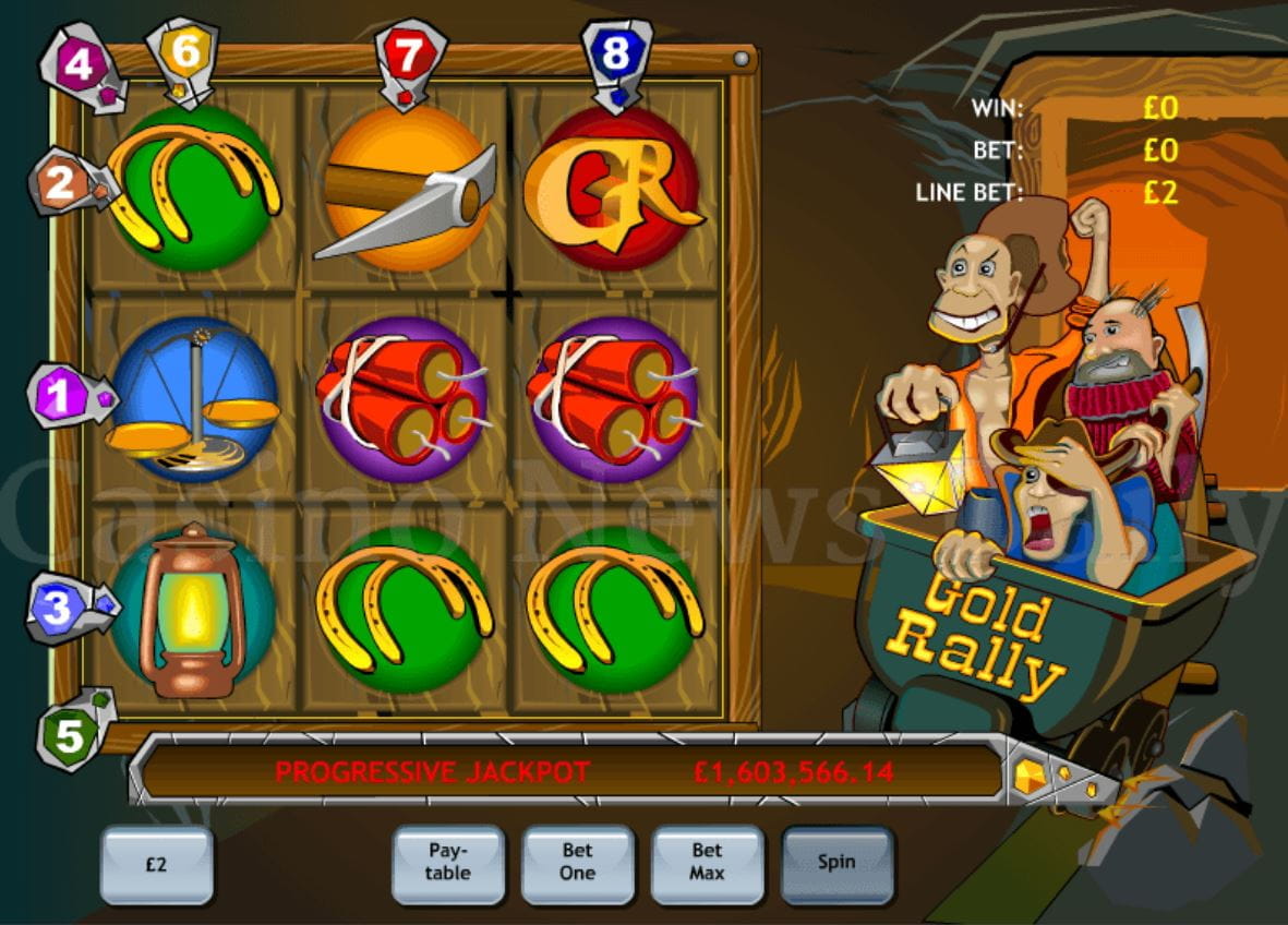 Gold Rally Spielautomat