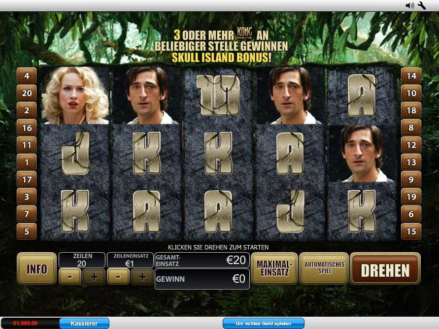 King Kong Spielautomat