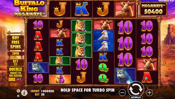 Buffalo King Megaways Online Spielautomat