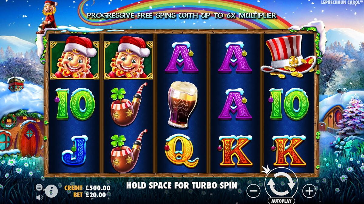 Leprechaun Carol Online Spielautomat
