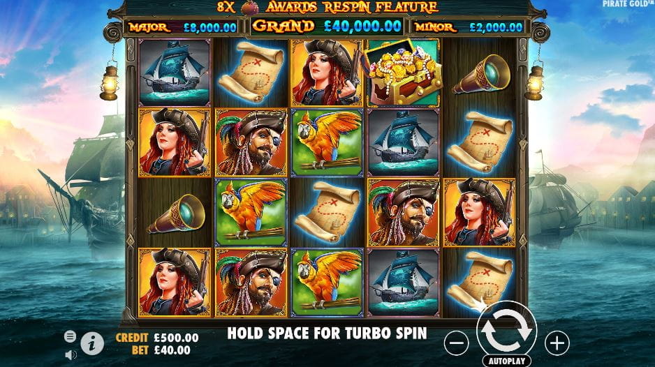 Pirate Gold Online Spielautomat