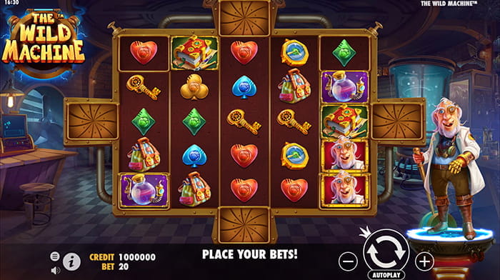 The Wild Machine Online Spielautomat