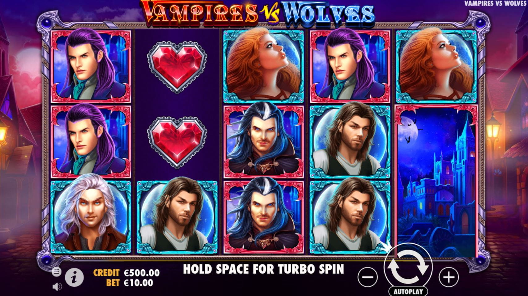 Vampires vs Wolves Online Spielautomat
