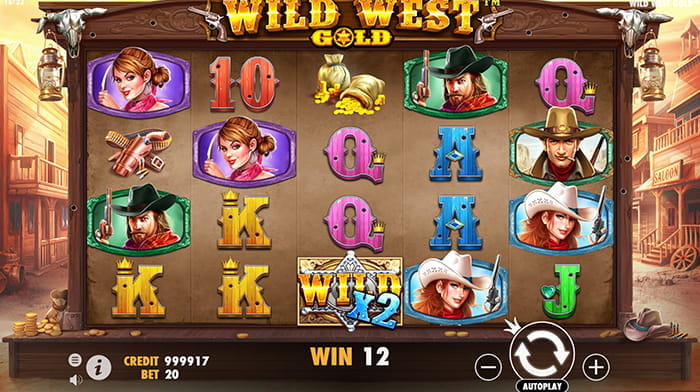 Wild West Gold Online Spielautomat