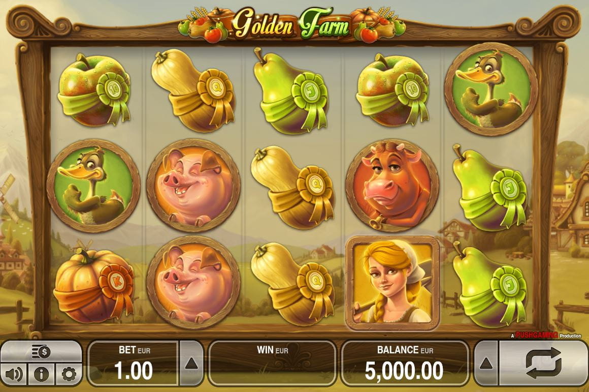 Golden Farm Online Spielautomat