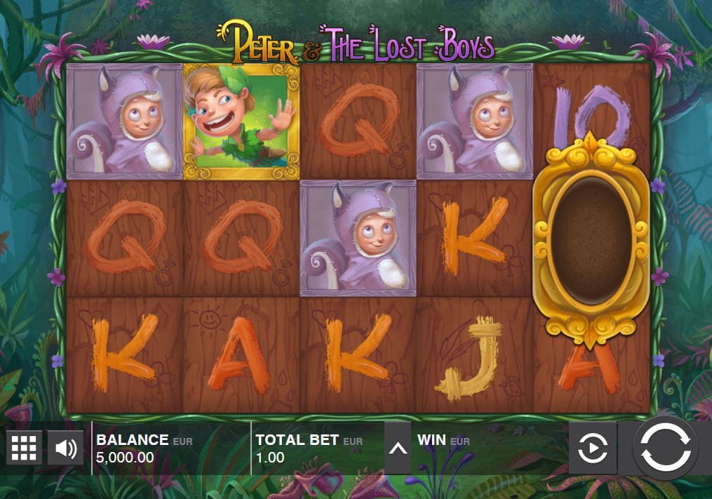 Peter and the Lost Boys Online Spielautomat