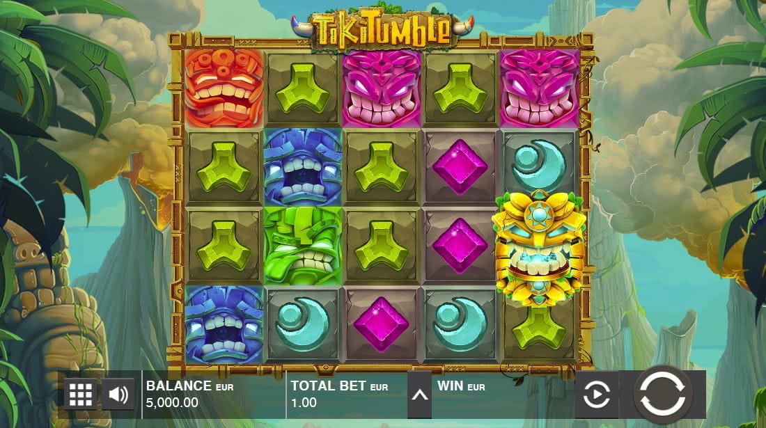 Tiki Tumble Online Spielautomat